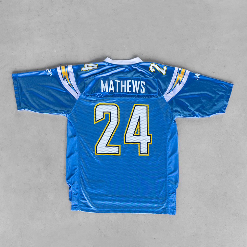 Vintage NFL San Diego Chargers Ryan Matthews #24 Football Jersey (M)