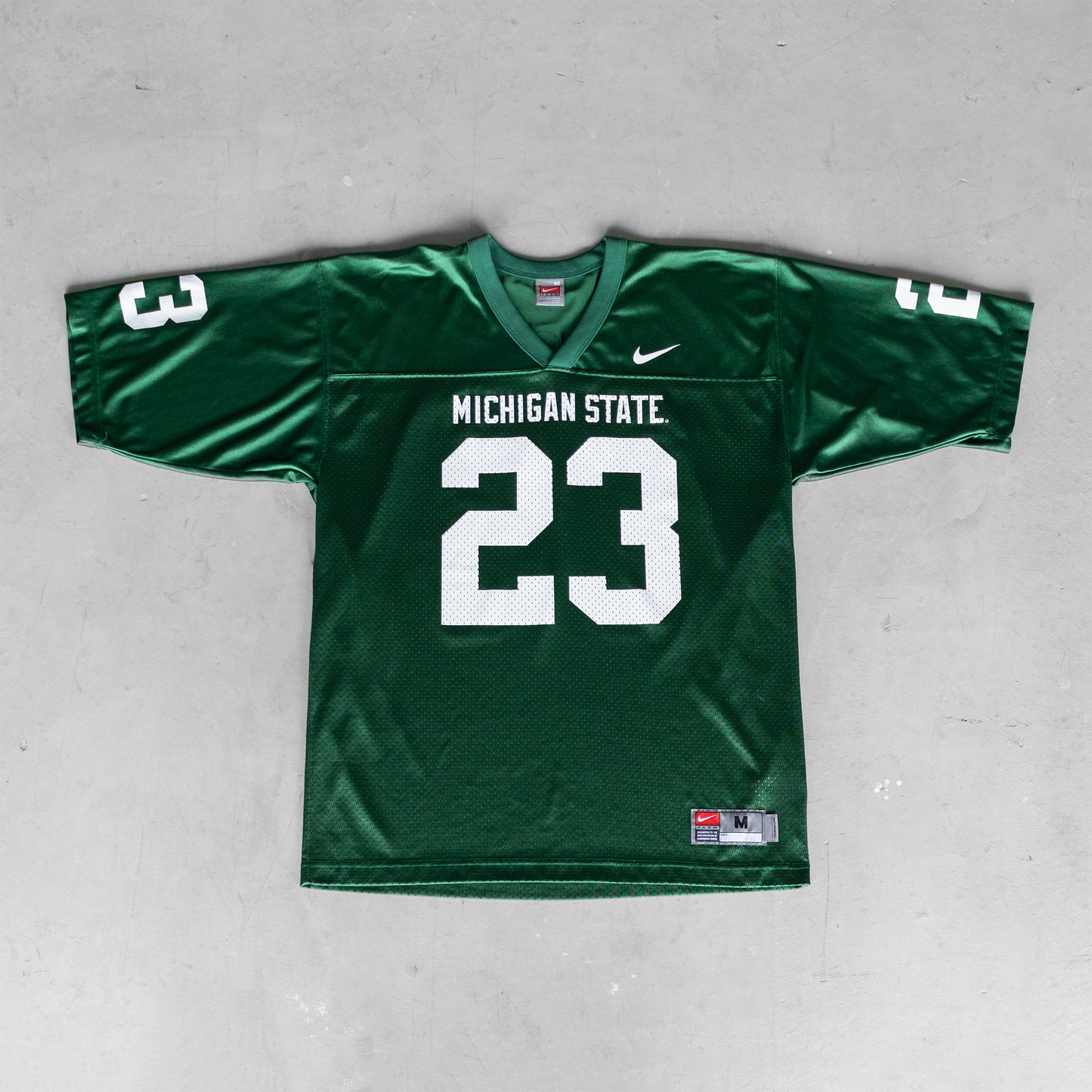 Vintage Nike Michigan State Spartans #23 Football Jersey (M)
