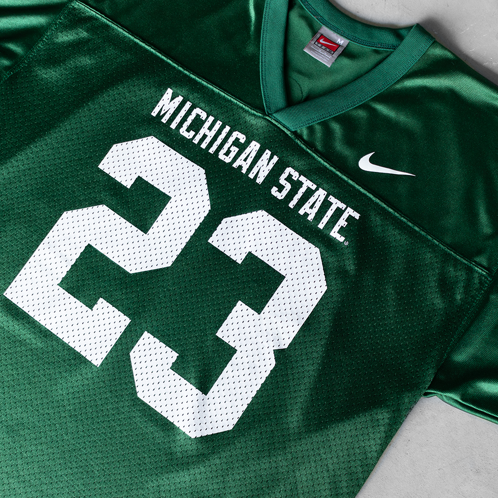 Vintage Nike Michigan State Spartans #23 Football Jersey (M)