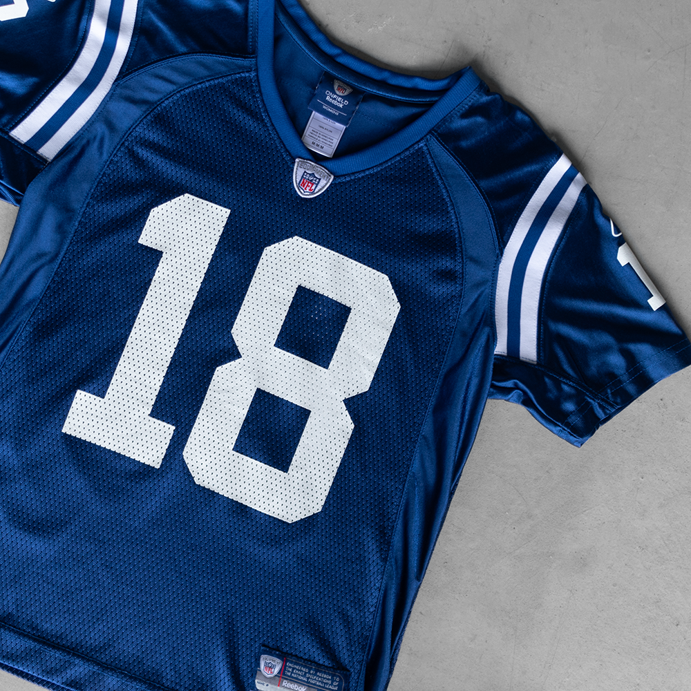 Vintage NFL Indianapolis Colts Peyton Manning #18 Women's Football Jersey (M)