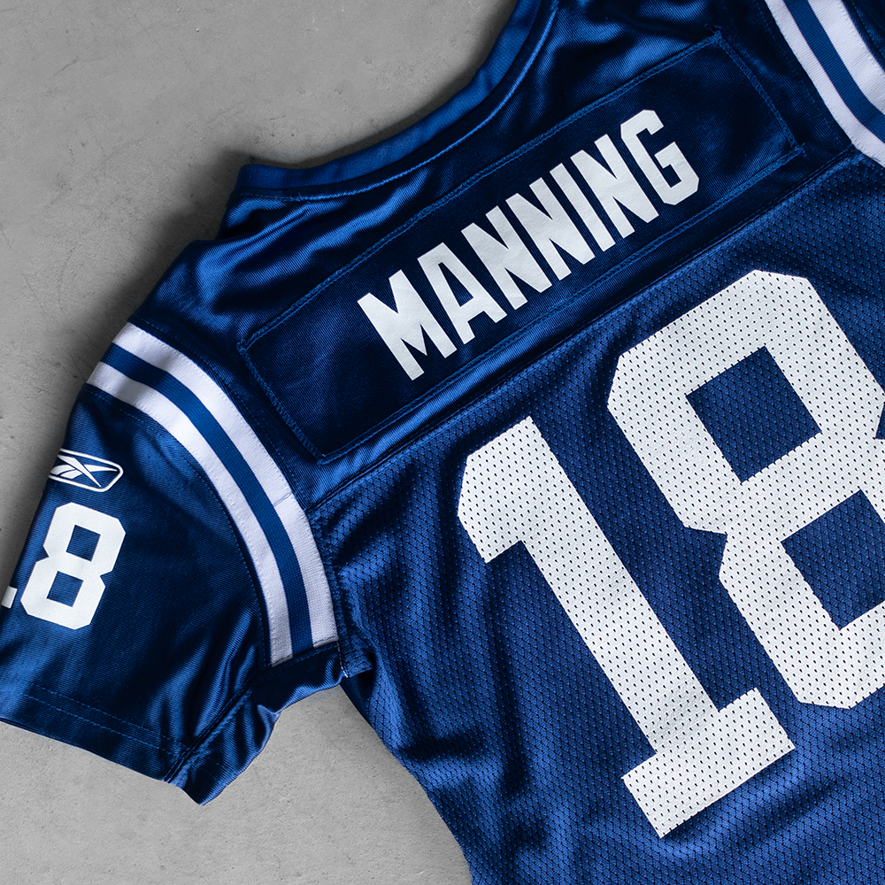 Vintage NFL Indianapolis Colts Peyton Manning #18 Women's Football Jersey (M)