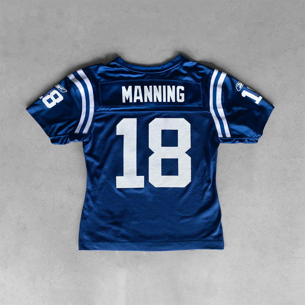 Vintage NFL Indianapolis Colts Peyton Manning #18 Women's Football Jersey (M)