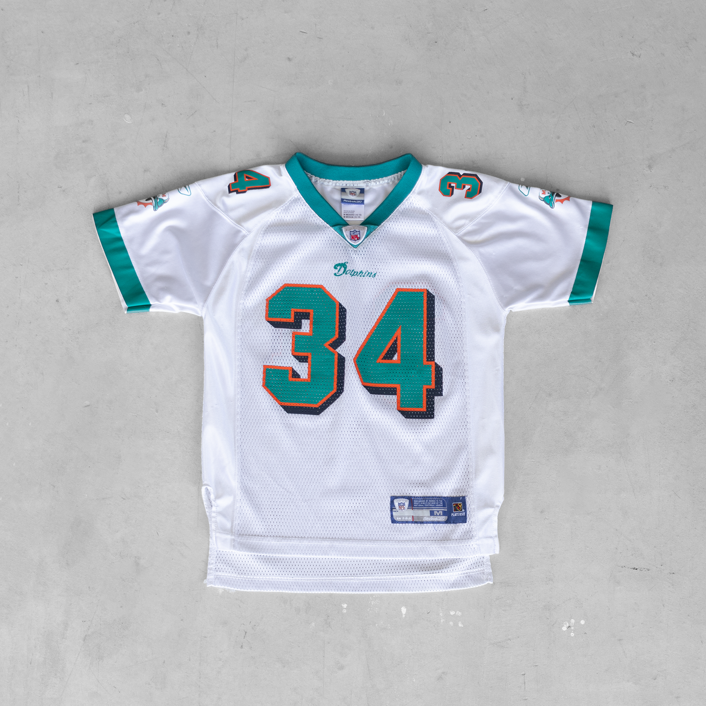 Vintage NFL Miami Dolphins Ricky Williams #34 Youth Football Jersey (M)