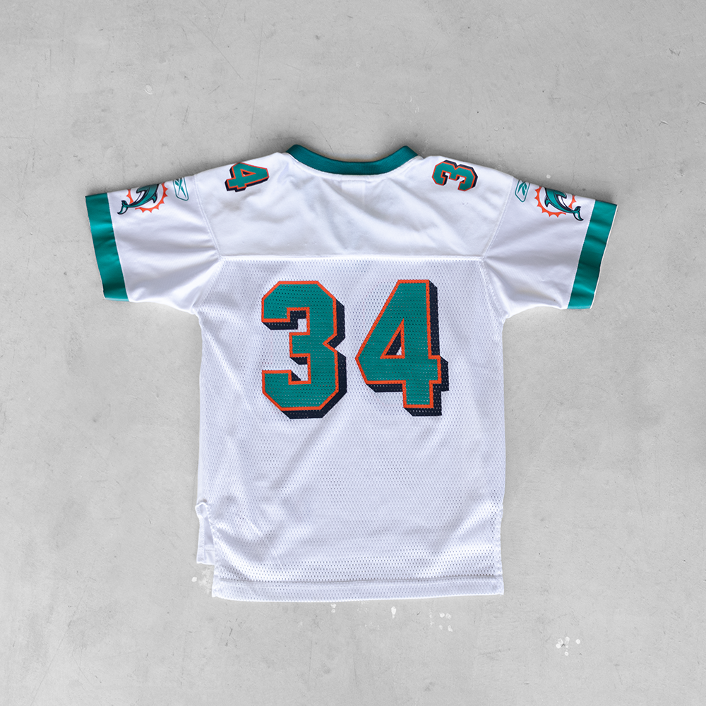 Vintage NFL Miami Dolphins Ricky Williams #34 Youth Football Jersey (M)