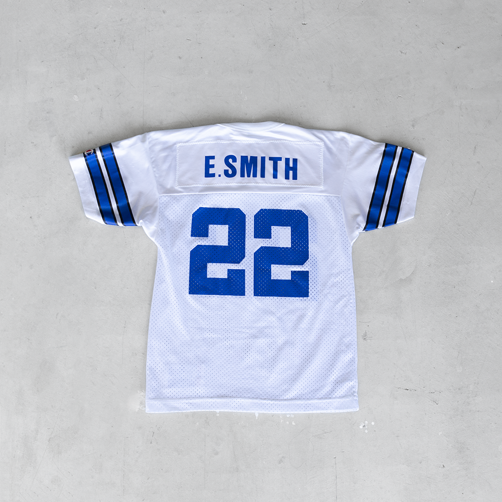 Vintage NFL Dallas Cowboys Emmitt Smith #22 Youth Football Jersey (M)