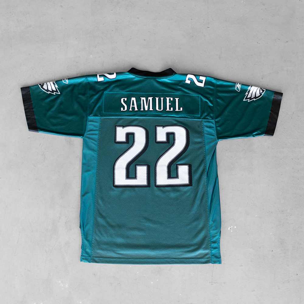 Vintage NFL Philadelphia Eagles Asante Samuel #22 Football Jersey (M)