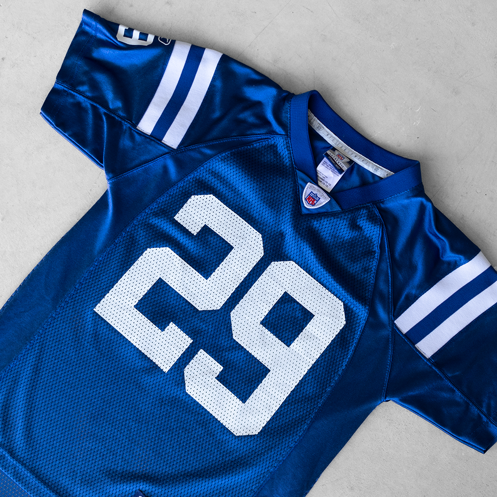 Vintage NFL Indianapolis Colts Joseph Addai #29 Youth Football Jersey (M)