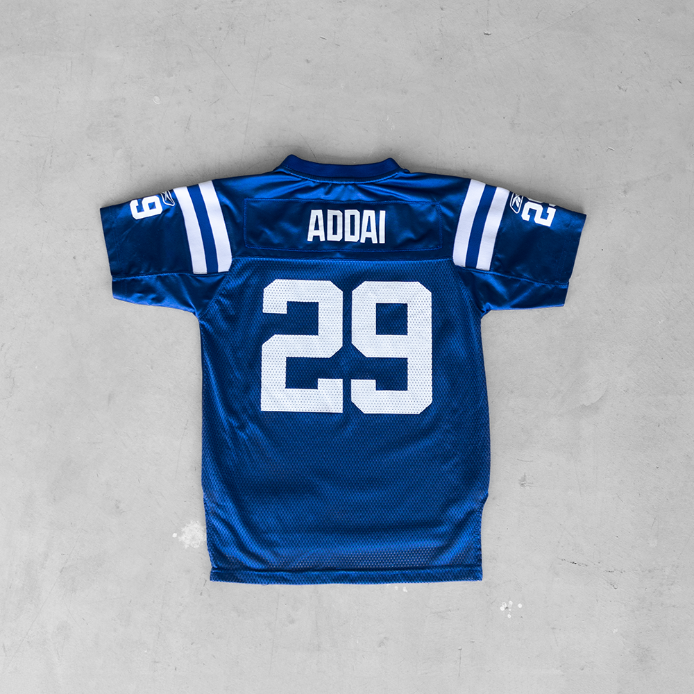 Vintage NFL Indianapolis Colts Joseph Addai #29 Youth Football Jersey (M)