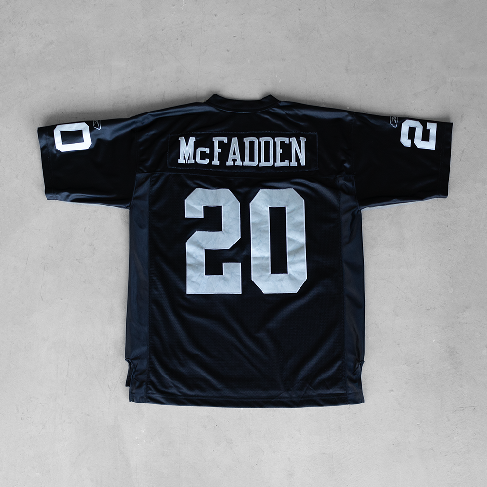 Vintage NFL Oakland Raiders Darren McFadden #20 Football Jersey (L)