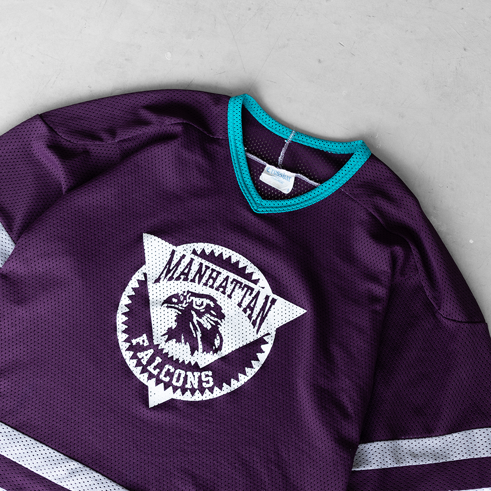 Vintage American Sports Manhattan Falcons Hockey Jersey (XL)