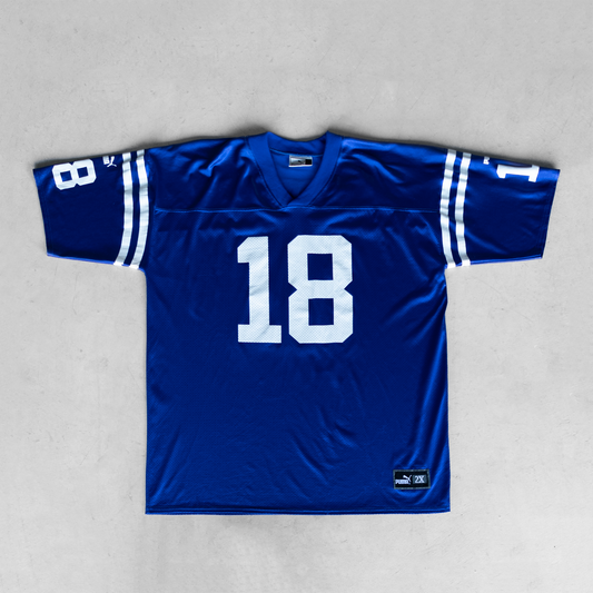 Vintage NFL Indianapolis Colts Peyton Manning #18 Football Jersey (XXL)