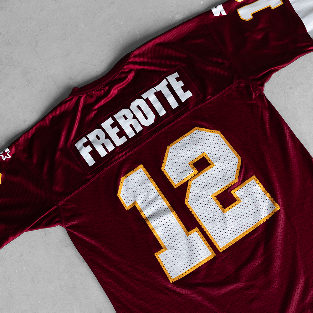 Vintage NFL Washington Redskins Gus Frerotte #12 Youth Football Jersey (L)