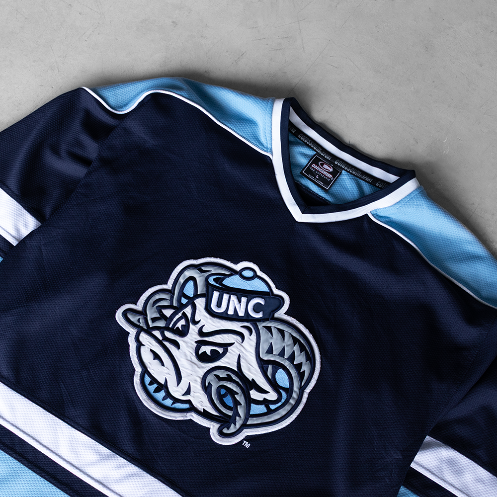 Vintage UNC Tar Heels Hockey Jersey (L)
