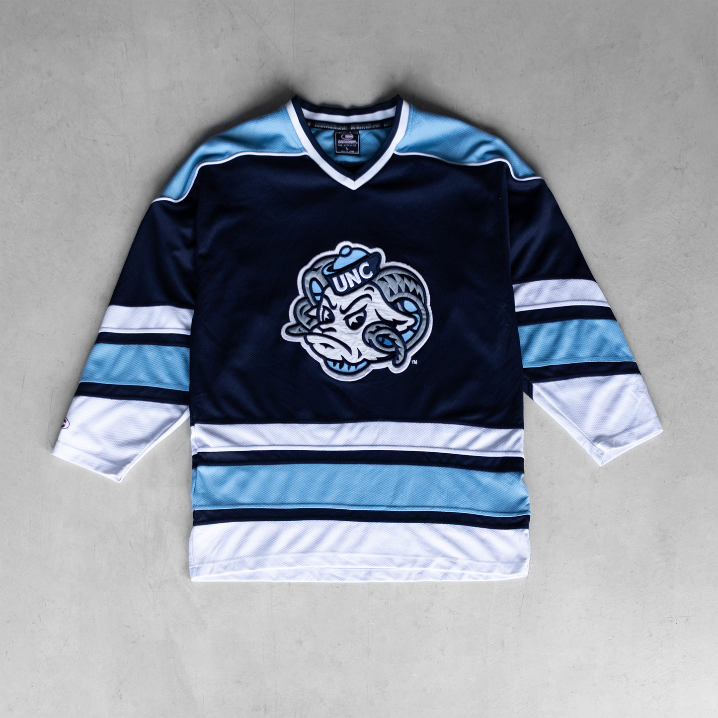 Vintage UNC Tar Heels Hockey Jersey (L)