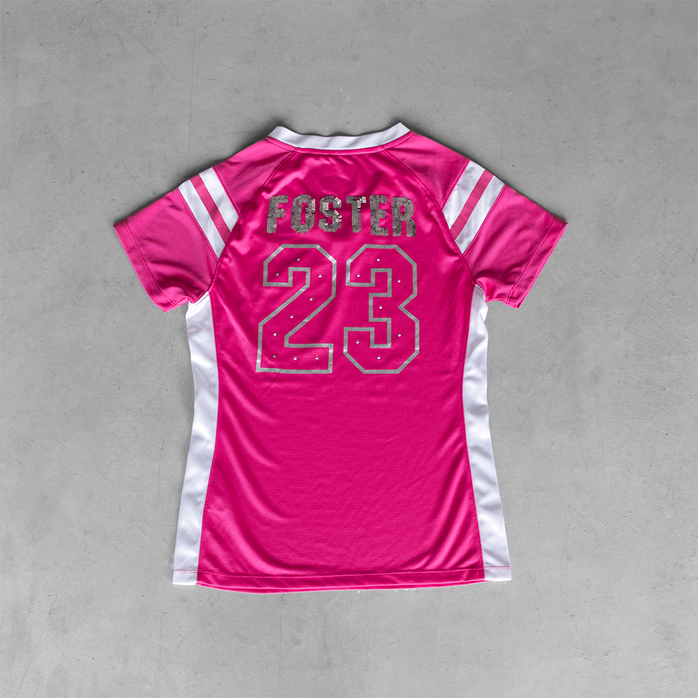 Vintage NFL Houston Texans Arian Foster #23 Pink Women's Top (M)