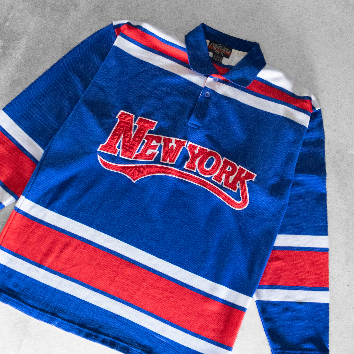 Vintage Harlem Gear New York Long Sleeve Jersey (XL)