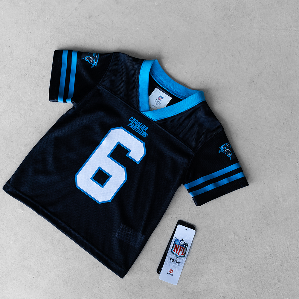 NFL Carolina Panthers Miles Sanders #6 Toddler Football Jersey (3T)