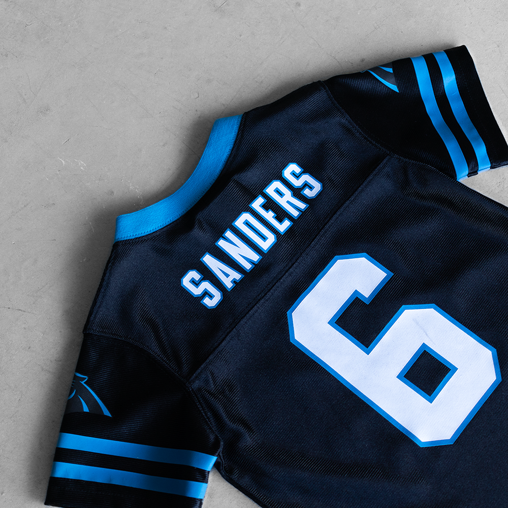 NFL Carolina Panthers Miles Sanders #6 Toddler Football Jersey (3T)