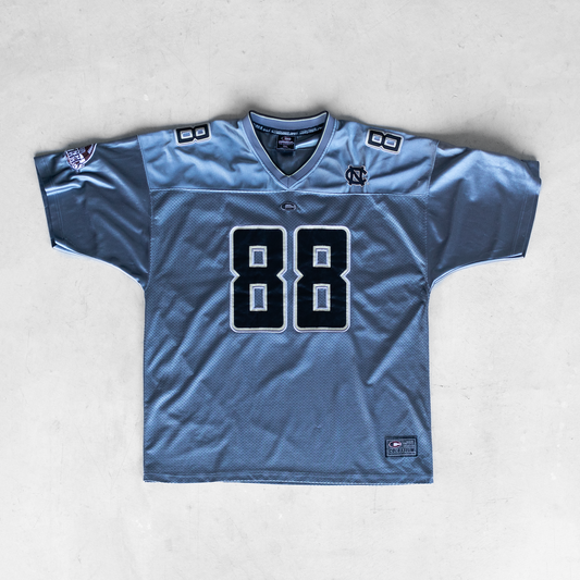 Vintage UNC Dark Grey #88 Football Jersey (XXL)