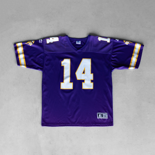 NFL Minnesota Vikings Brad Johnson #14 Football Jersey (XL)