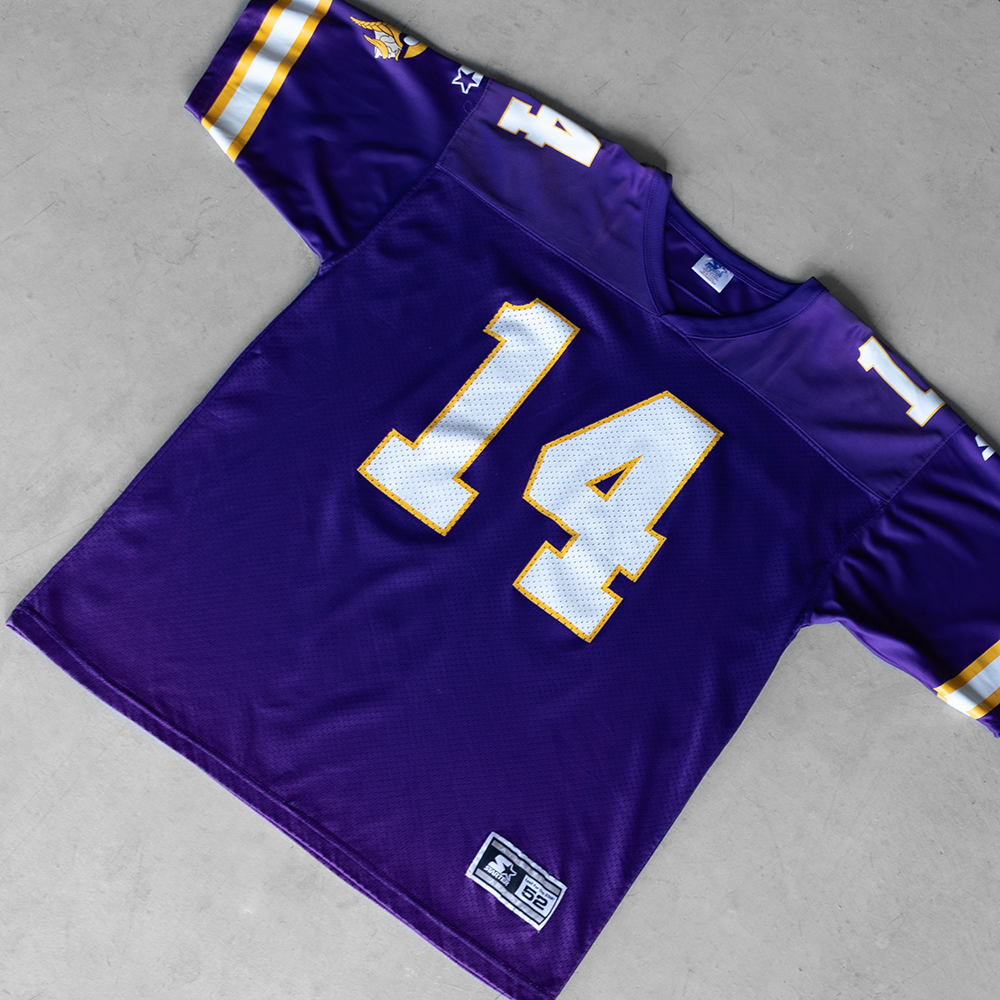 NFL Minnesota Vikings Brad Johnson #14 Football Jersey (XL)