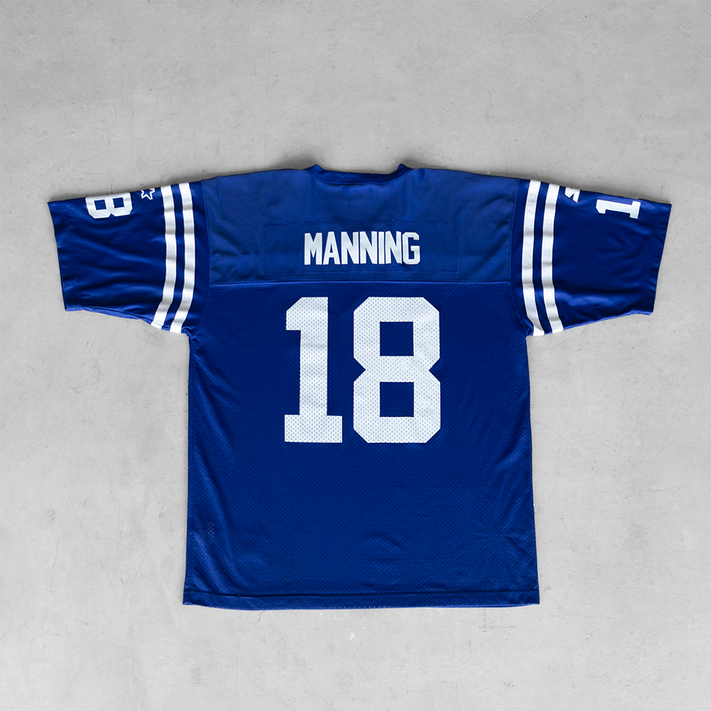 Vintage NFL Indianapolis Colts Peyton Manning #18 Football Jersey (L)