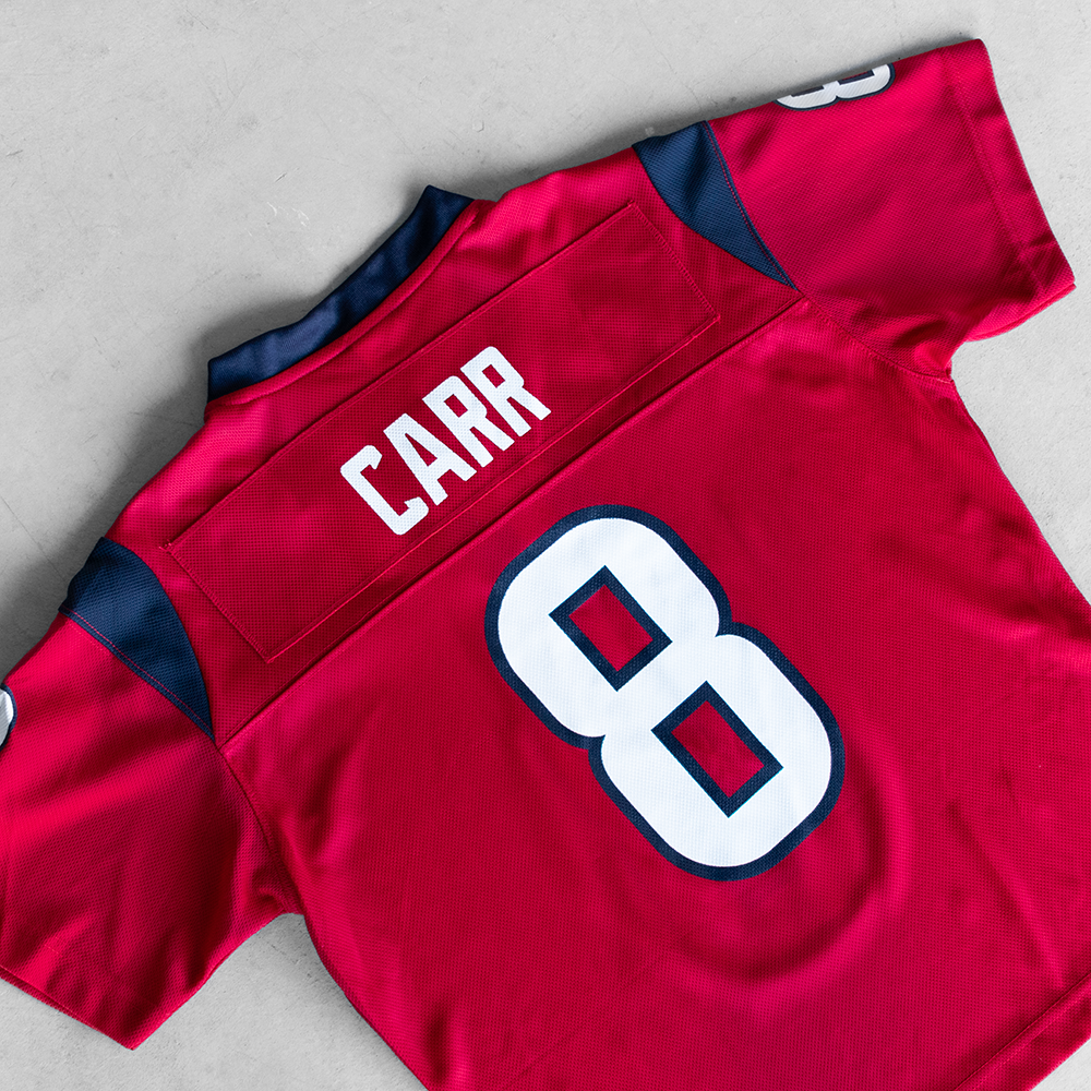 Vintage NFL Houston Texans David Carr #8 Women's Football Jersey